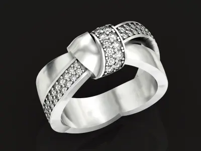 ring Bague Chaumet Liens Seduction 1356 3D print model