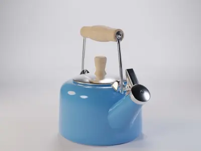 Chantal Sven Tea Kettle Low-poly 3D model