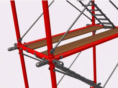 Scaffoldings Modular 1 3D model