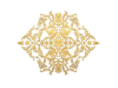 Classic decor ornament 95 3D model