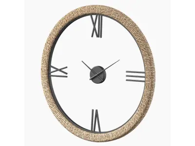 Wall clock Uttermost Montecito 3D model