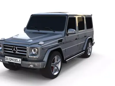 Mercedes Benz G Class Gray 3D model