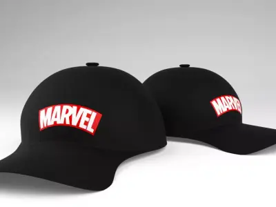 Marvel Entertainment Cap Free low-poly 3D model