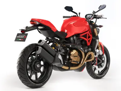 Ducati Monster 1200S 3D model