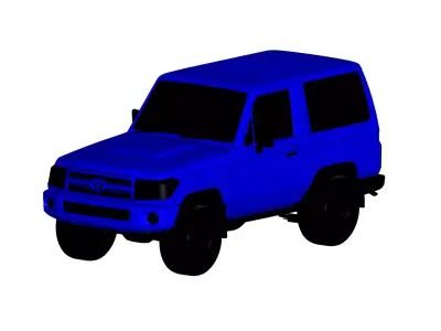Toyota Land Cruiser 3door  3D model
