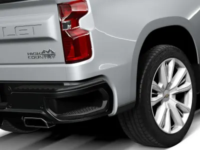 Chevrolet Silverado 1500 High Country 2022 3D model