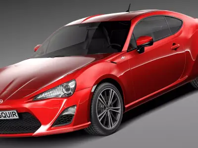 Scion FR-S 2013 3D model