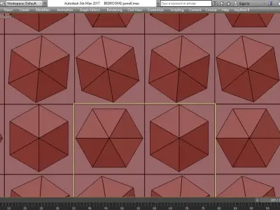 GURJIEF DECOR wall panel 3d model Low-poly 3D model