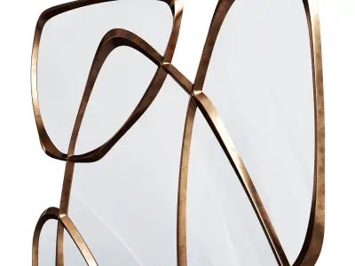 mirror ZETA 0833 Low-poly 3D model