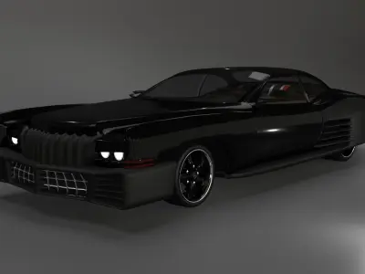cadillac 1979 custom 3D model