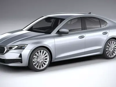 Skoda Octavia 2025 3D model