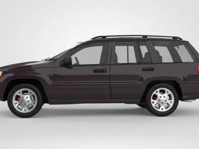 Jeep Grand Cherokee 1999 3D model