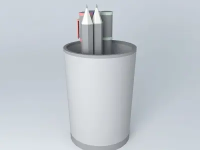 Pencil Case Free 3D model