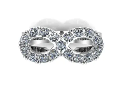 Ring woman 8 3d model 3D print model