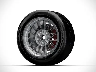 Wheel v4 3D model