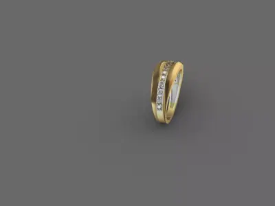 Ladies ring 3D model