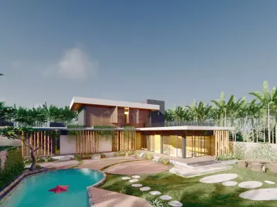 Modern Villa 3D model