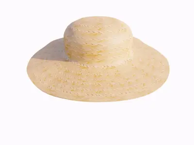 hat accessories fashion baseball beach 3D model