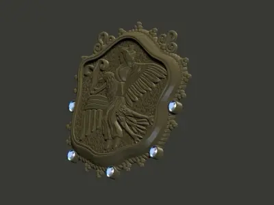 authentic design necklace 3D print model