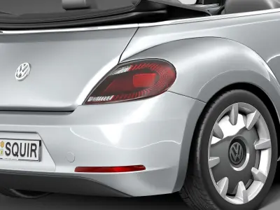 Volkswagen iBeetle Convertible 2015 3D model