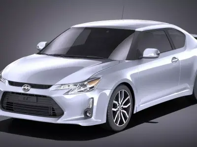 Scion tC 2016 VRAY  3D model