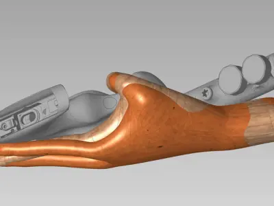 paintball cal 068 braz autodesk inventor fusion 2013 Zbrush Free 3D model