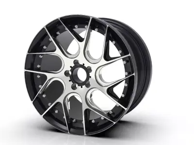 car rim wheel 3D print model