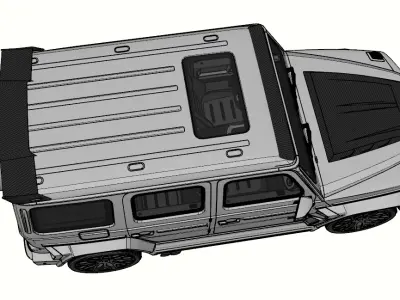 Mercedes-AMG G63 Brabus 3D model