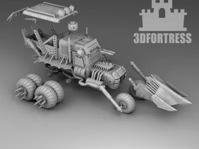 Assembled Death Machine 3D print model