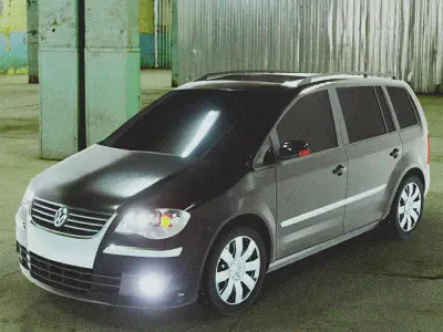 Volkswagen Touran 3D model