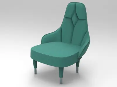 Moon Armchair  3D model