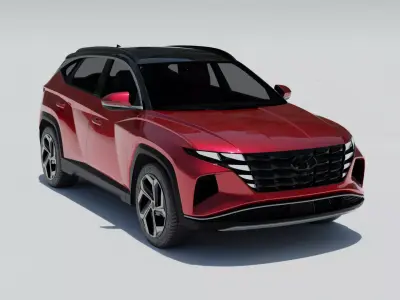 Hyundai Tucson 2021 3D model