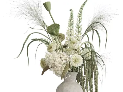 Flower In Vase 113 3D model