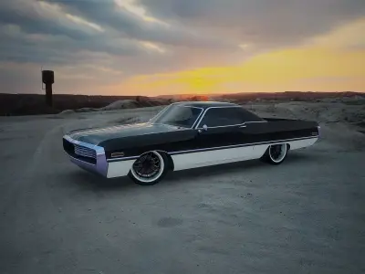 Car  El-Cama Low-poly 3D model