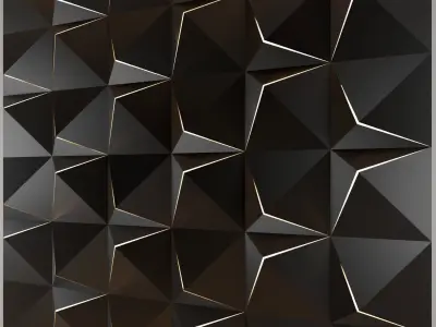 3d panel 17 3D model
