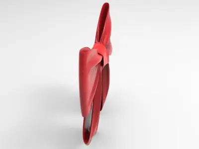 Redy Ribbon Low-poly 3D model