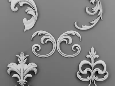 Trim Ornament 140 3D model