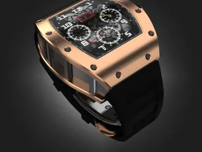 Richard Mille Watch 3D model