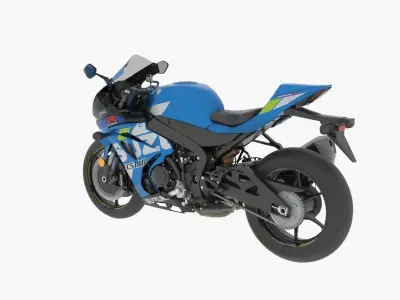 Suzuki GSX R1000R 3D model