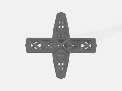 Electric Power Tower 3D model