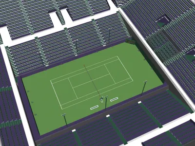 Wimbledon Centre Court 3D model