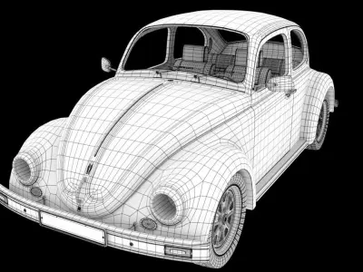 Volkswagen Beetle 3D model