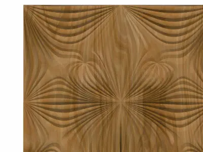 Decorative panel STL 3D model 10