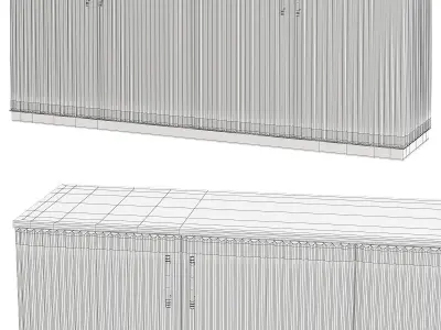 AUGUSTA Volpi low poly 3d model Low-poly 3D model