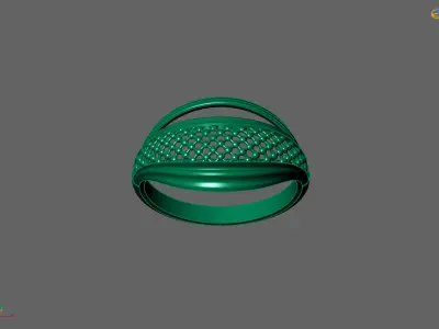 Plain Ring Women Ready STL 3DM Models Womens Rings 3D models 3D print model 14