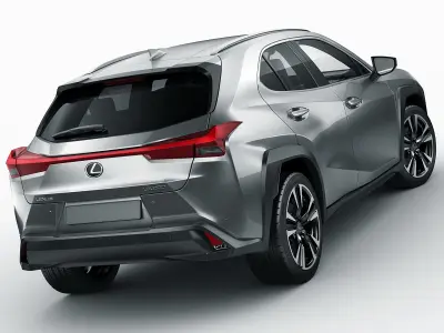 Lexus UX 2019 3D model