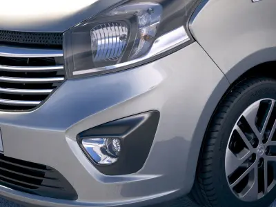 Opel Vivaro Passenger 2015-2018 6-door 3D model