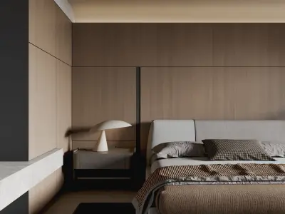 Bedroom interior scenes 3D model from CGTrader