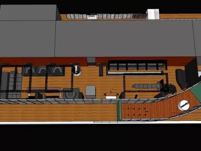 Celavi Bangkok Sky Bar 3D model
