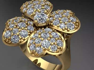 Van cleef Cosmos  3D print model